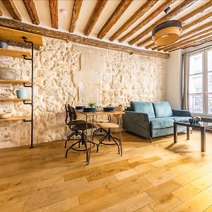 Peaceful - 1br-4p - Arts Et Metiers Apartment